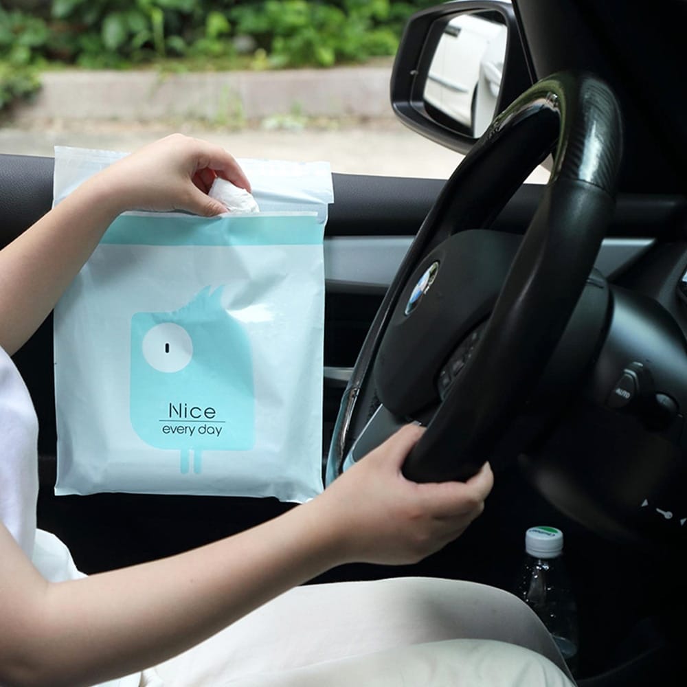 Trash Bag For Car (15 Pcs)