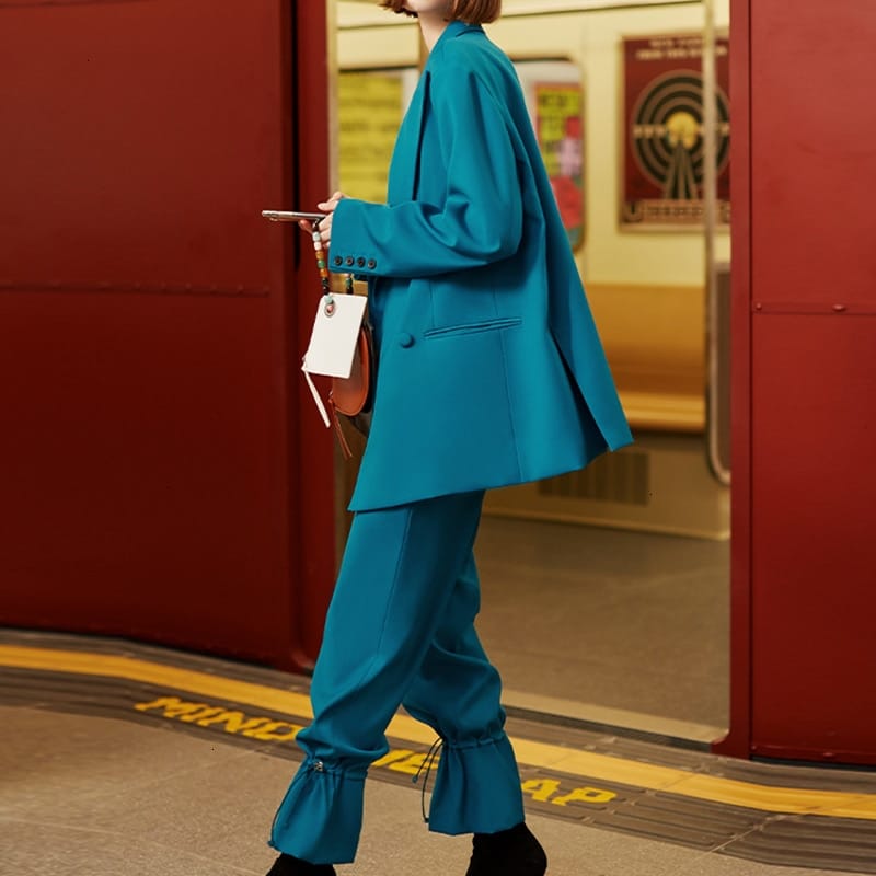 详情 (5).jpg Long Blazer for Women