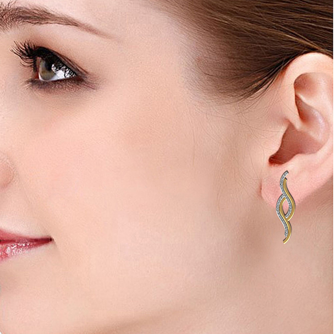 Beautiful Diamond Earring