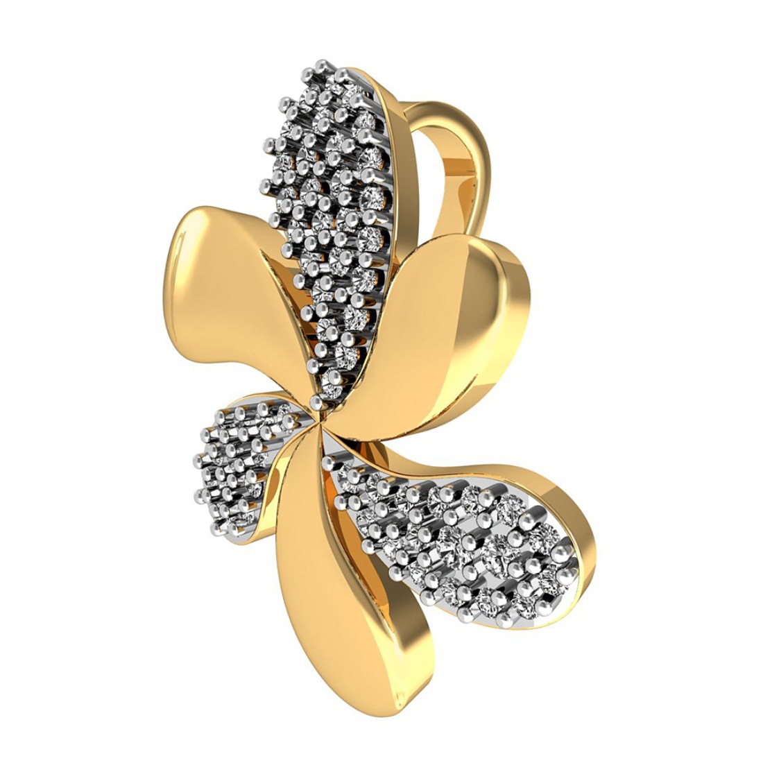 Beautiful Designed Diamond Pendant