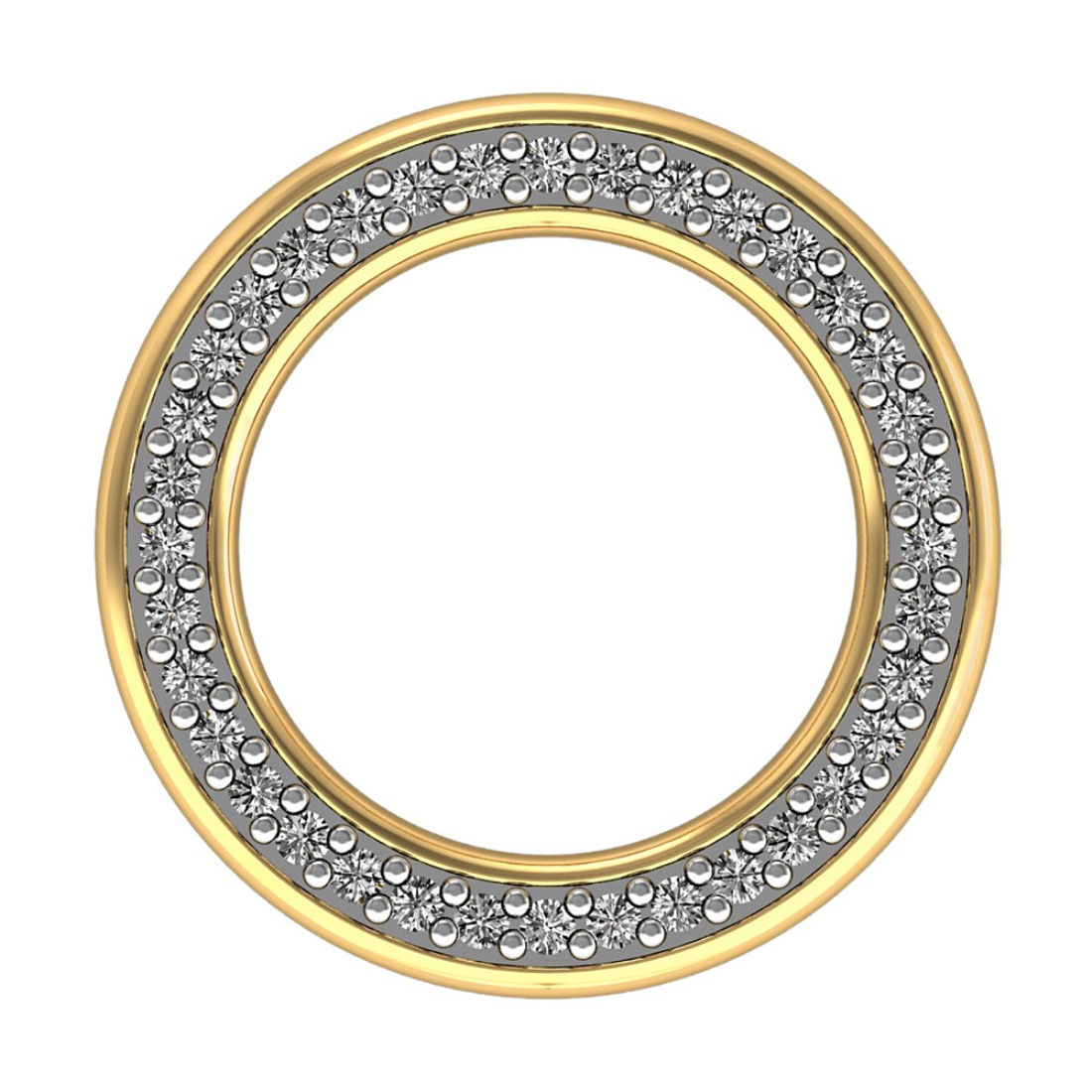 Round Diamond Pendant